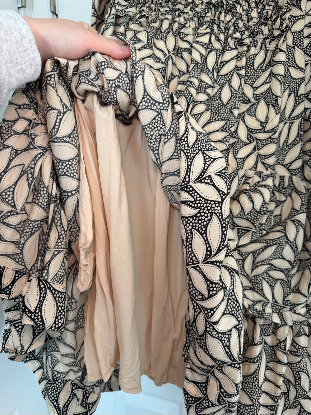Anthropologie Long Sleeve Printed Dress - Picture 9 of 12